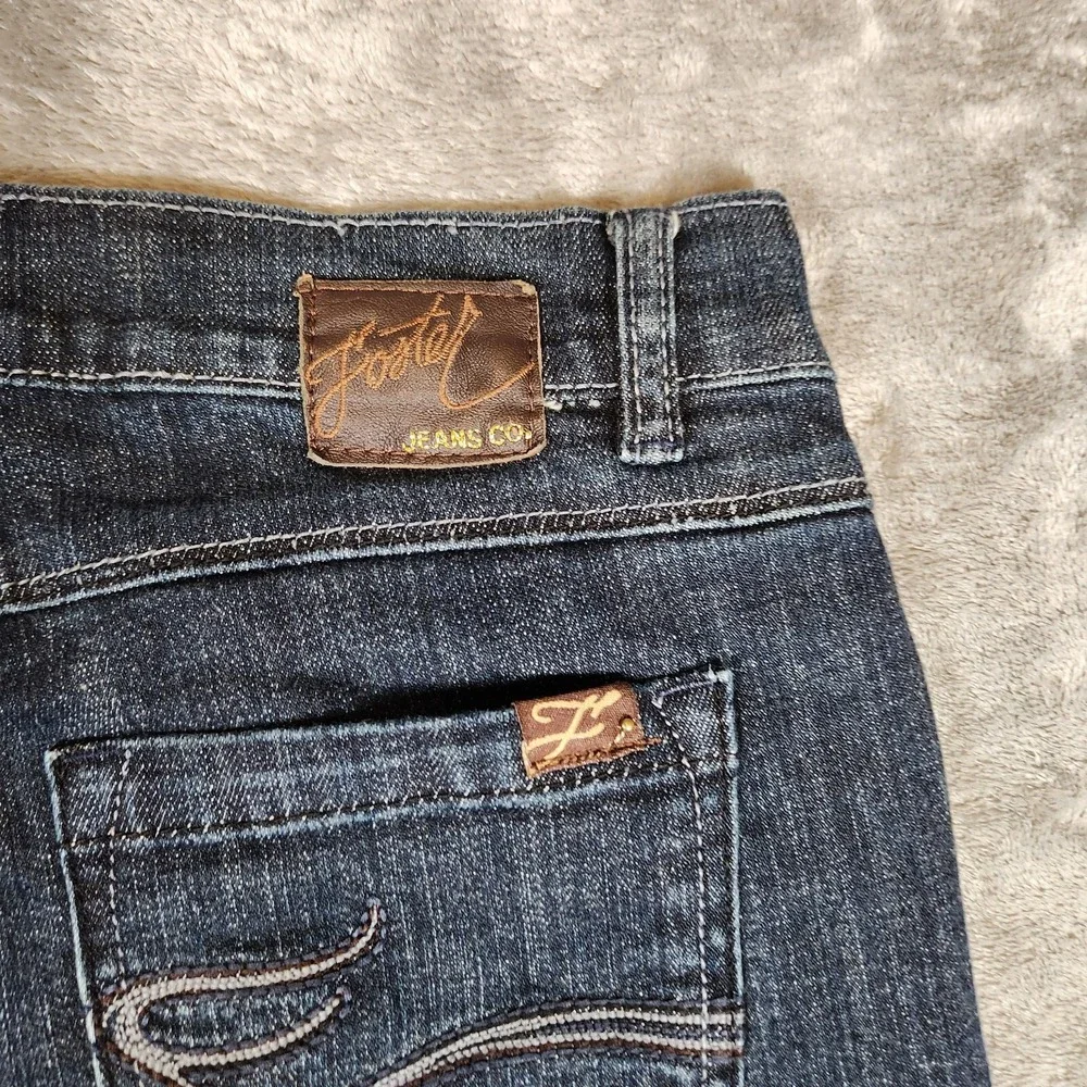 Foster Jeans Women's‎ Size 8 31X32 Mid-Rise Bootcut Classic Blue Pre-Owned